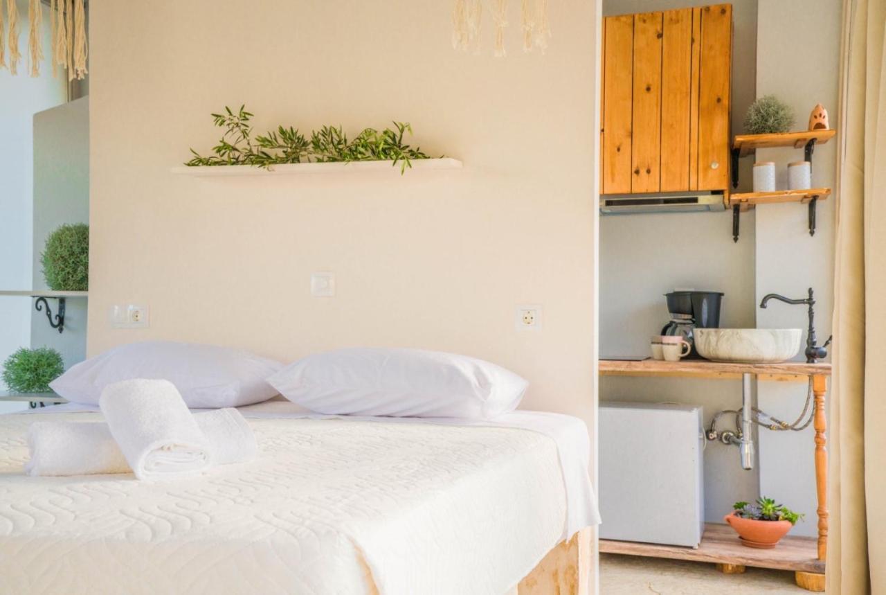 Bungalows Panstel In Kerames Rethymno Ajía Paraszkeví Kültér fotó