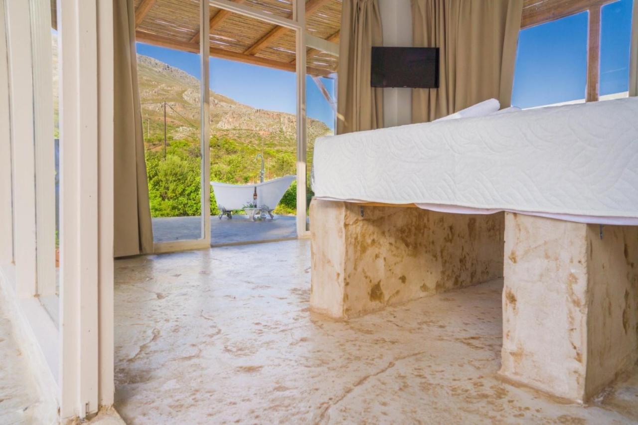 Bungalows Panstel In Kerames Rethymno Ajía Paraszkeví Kültér fotó