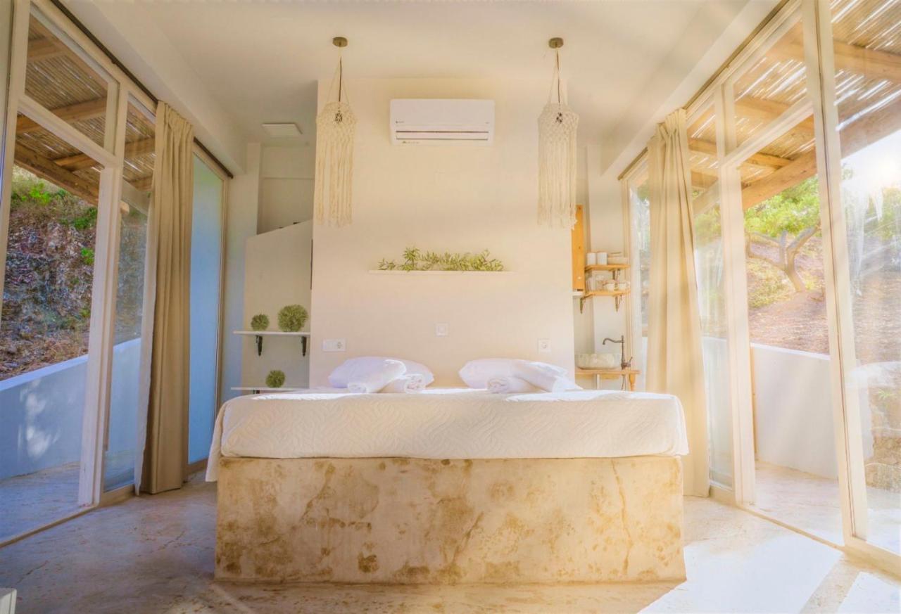 Bungalows Panstel In Kerames Rethymno Ajía Paraszkeví Kültér fotó