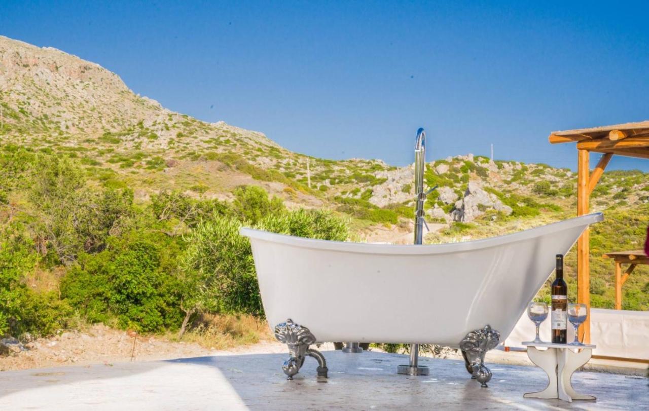 Bungalows Panstel In Kerames Rethymno Ajía Paraszkeví Kültér fotó